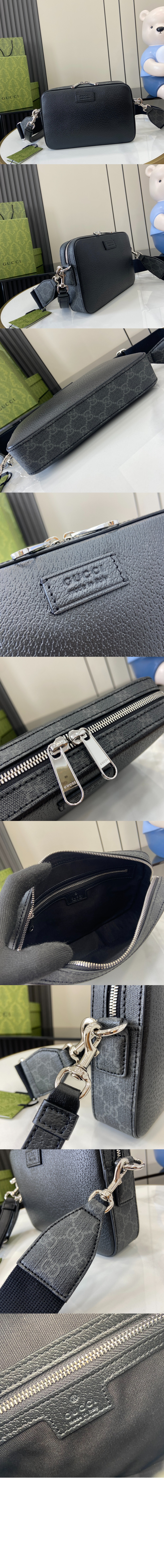 구찌 태그 장식의 스몰 GG 크로스백 795465