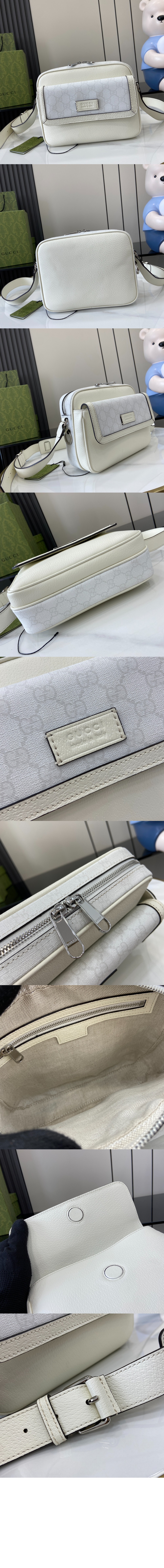 구찌 태그 장식의 스몰 GG 크로스백 795464