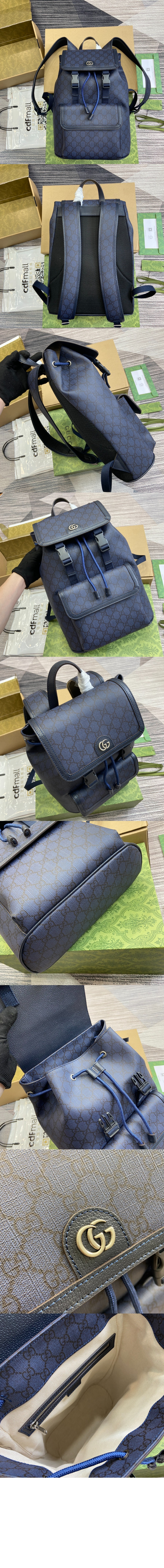 구찌 코팅캔버스 백팩 792114