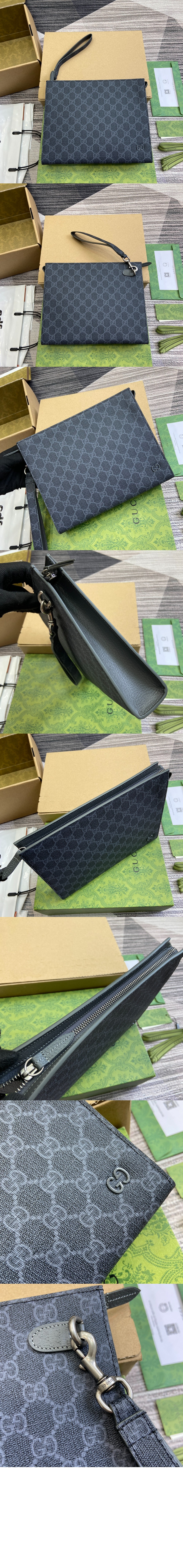 구찌 GG 디테일 GG 파우치 768255