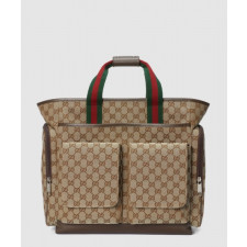 구찌 수프림 캔버스 토트백 768116