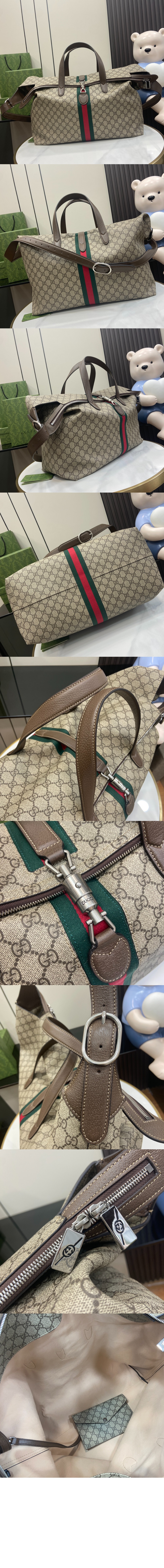 구찌 1961 라지 더플백 771343