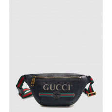 구찌 스몰 프린트 레더 벨트백 527792