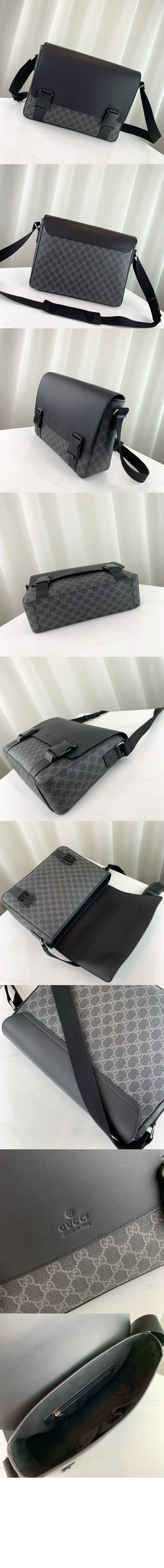 구찌 GG 수프림 메신저백 406367