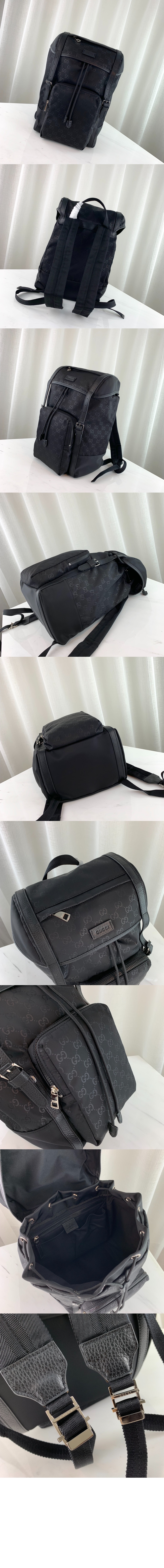 구찌 GG 패브릭 백팩 510336