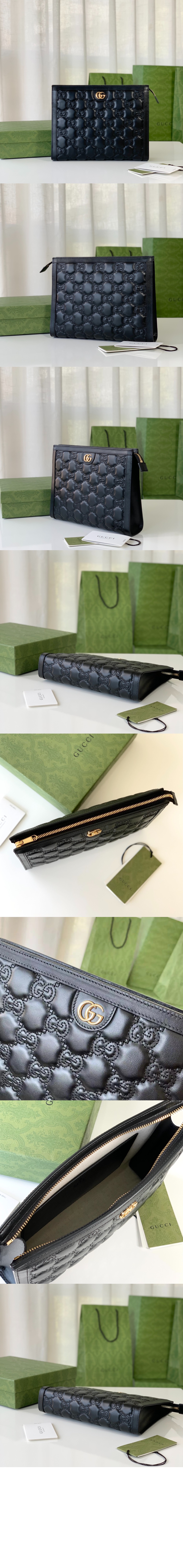 구찌 GG 마틀라세 파우치 723780