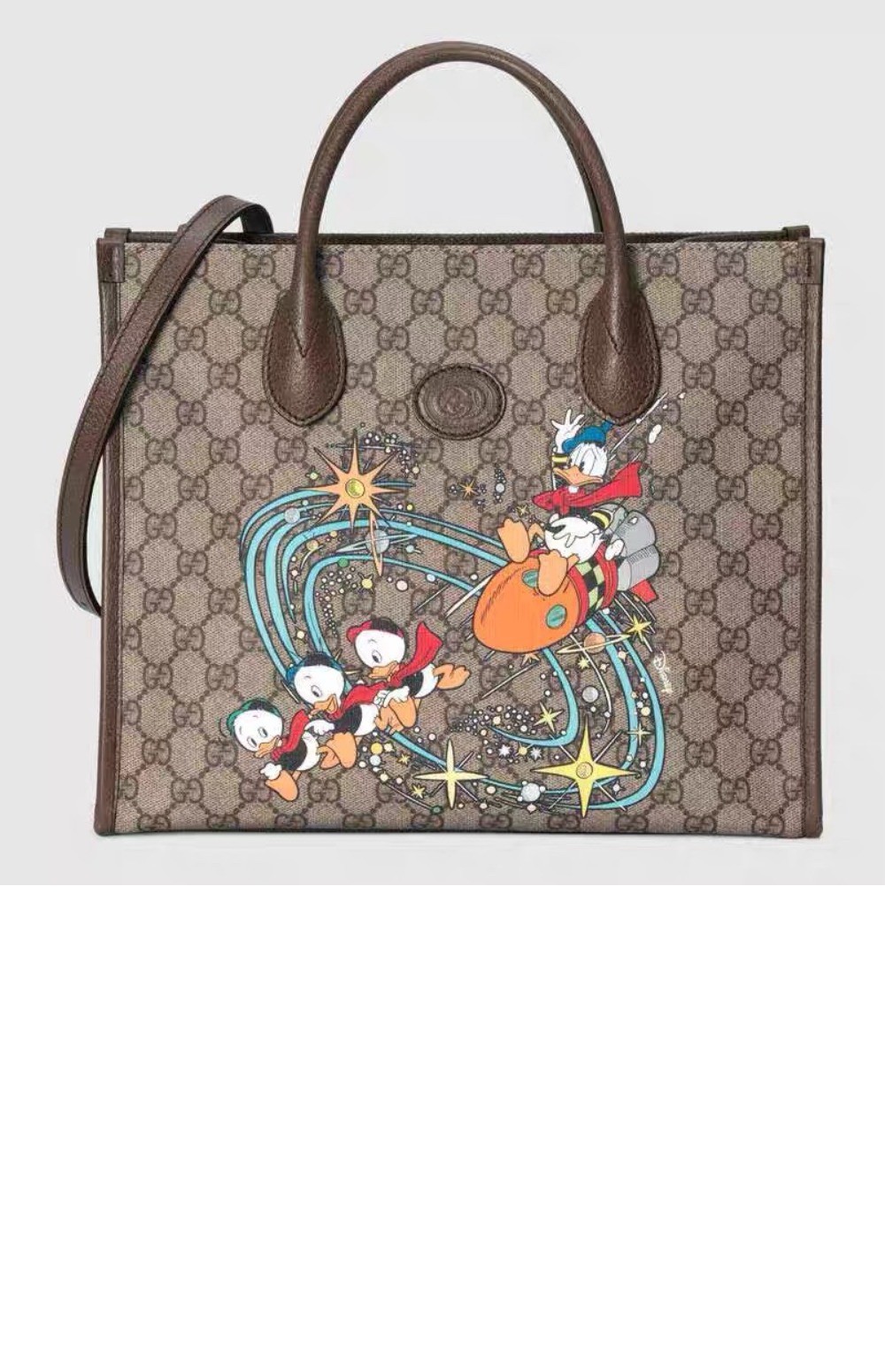 구찌 인터로킹 G 스몰 토트백