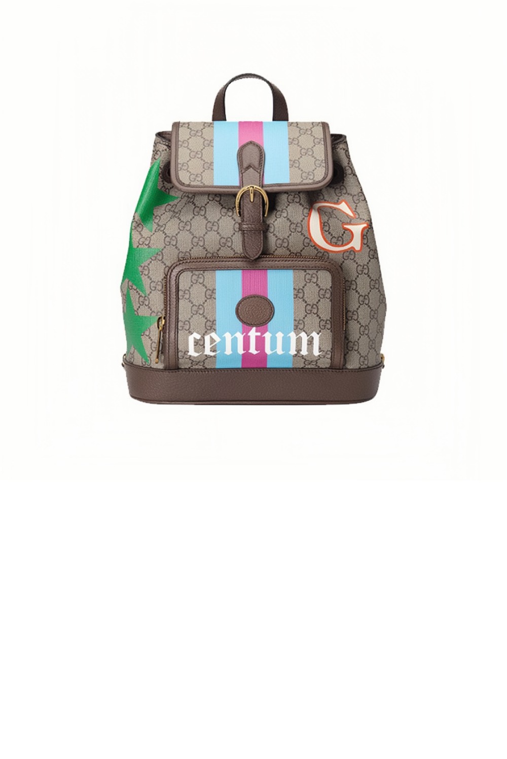 구찌 인터로킹 G 디테일의 백팩 674147