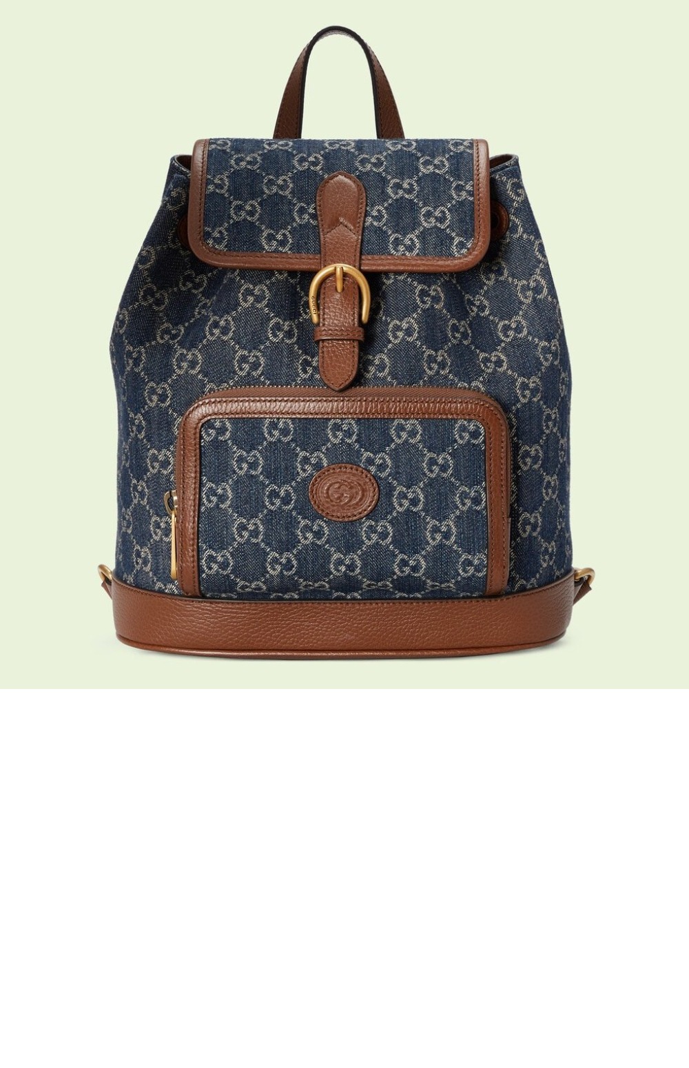 구찌 인터로킹 G 디테일의 백팩 674147