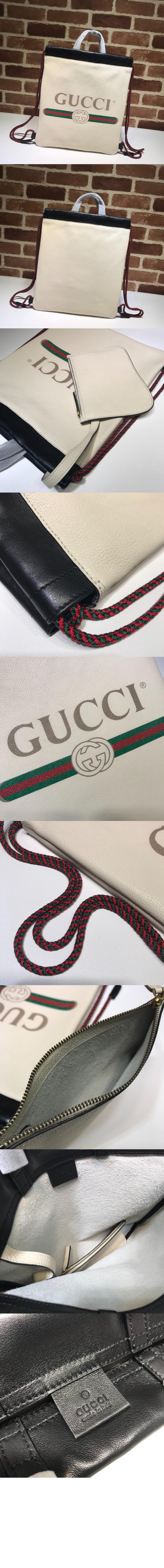 구찌 드로우스트링 스몰 백팩 523586