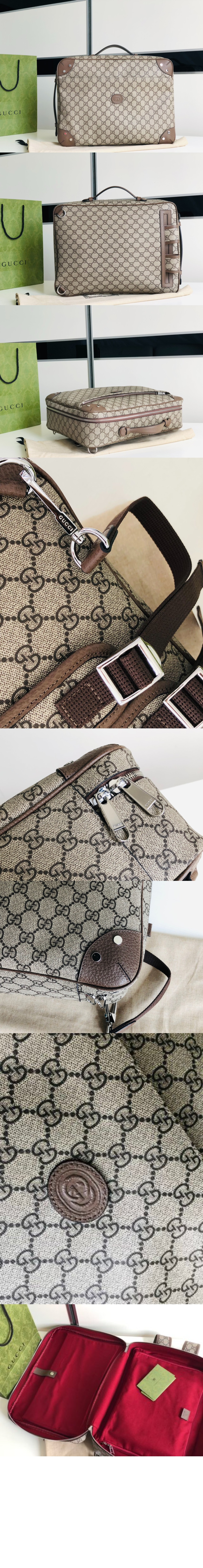 구찌 GG 수프림 백팩 658543