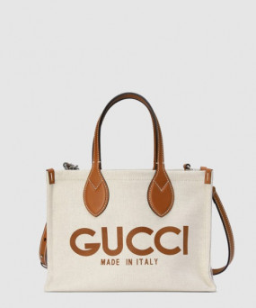 구찌 프린트 미니 토트백 772144