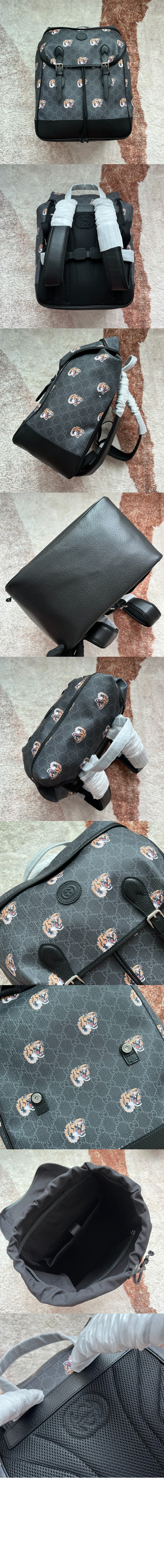 구찌 타이거 남성 GG 백팩 696013