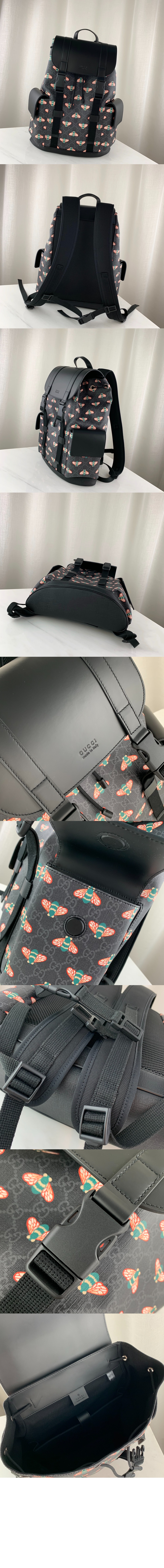 구찌 베스트리에 GG 수프림 백팩 495563