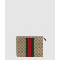 구찌 GG 수프림 웹 클러치 475316