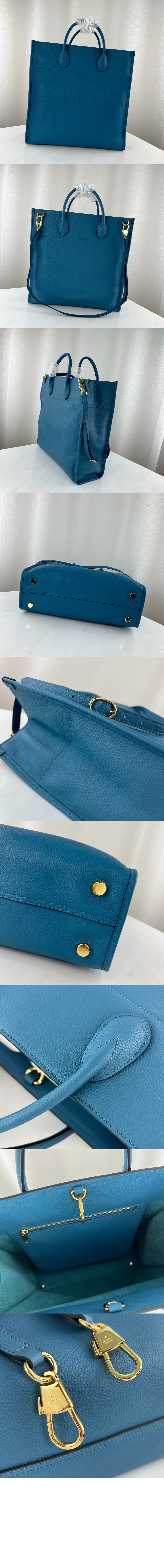 구찌 로고 라지 토트백 674850