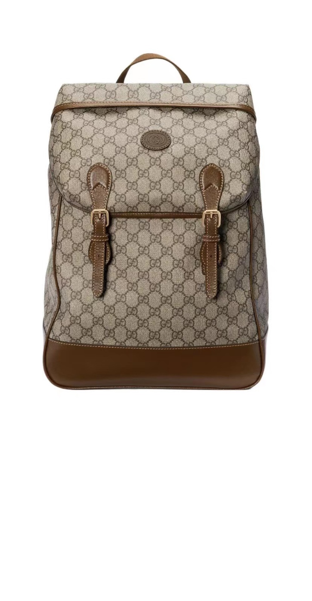 구찌 타이거 프린트 GG 미듐 백팩 696013