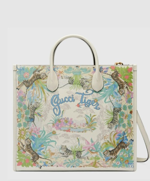 구찌 타이거 미듐 토트백 687827