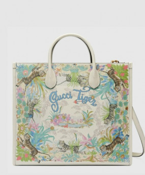 구찌 타이거 미듐 토트백 687827