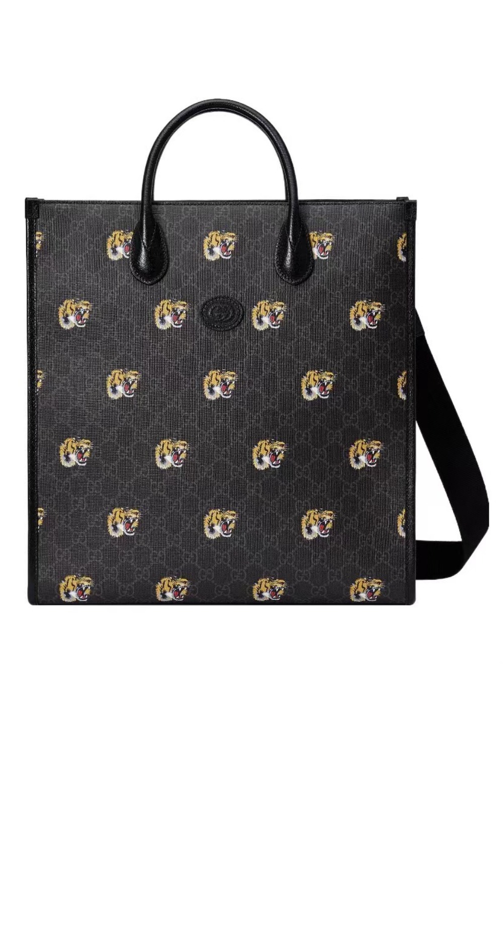 구찌 인터로킹 G 미듐 토트백 674155