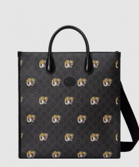 구찌 인터로킹 G 미듐 토트백 674155