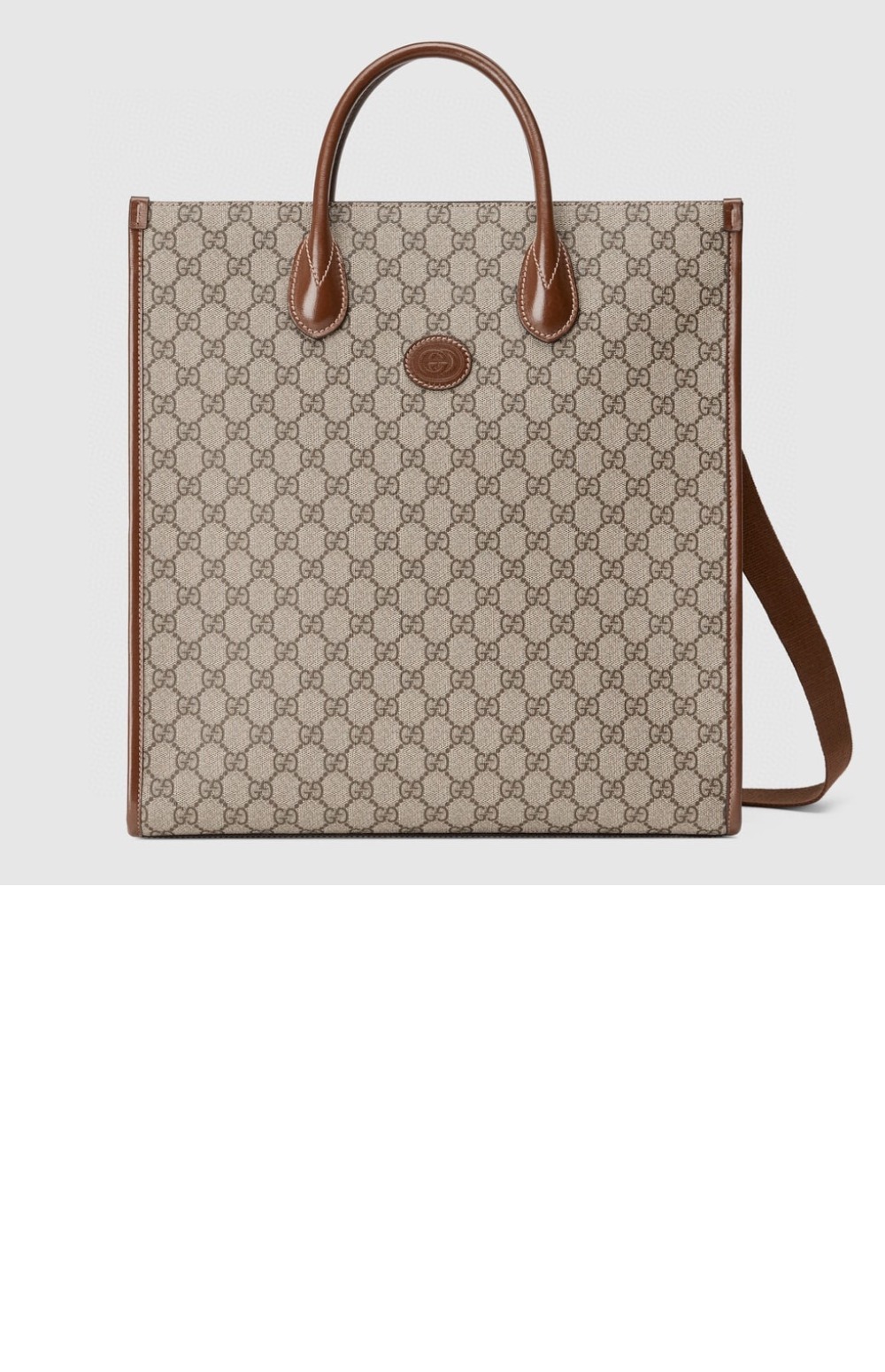 구찌 인터로킹 G 미듐 토트백 674155