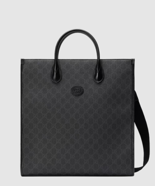 구찌 인터로킹 G 미듐 토트백 674155