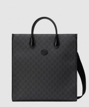 구찌 인터로킹 G 미듐 토트백 674155