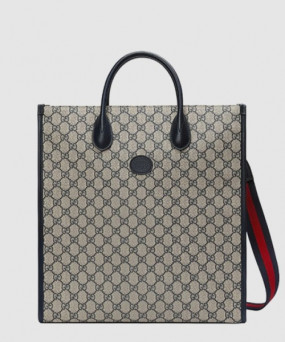 구찌 인터로킹 G 미듐 토트백 674155