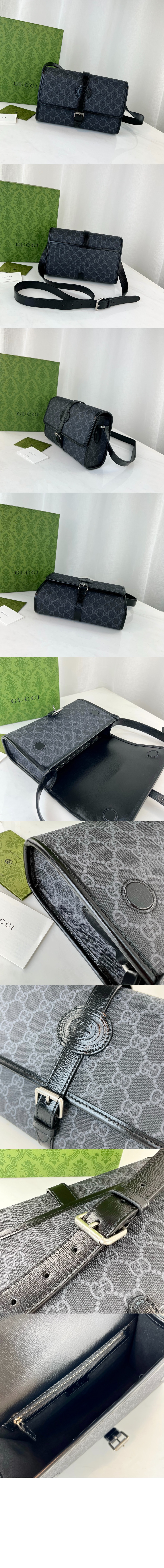 구찌 인터로킹 G 메신저백 745679