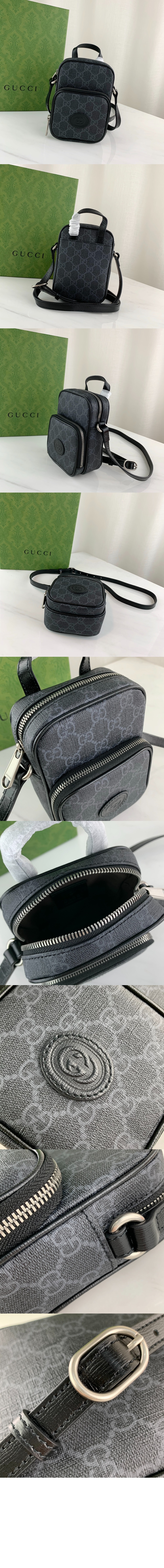 구찌 인터로킹 G 미니백 672952
