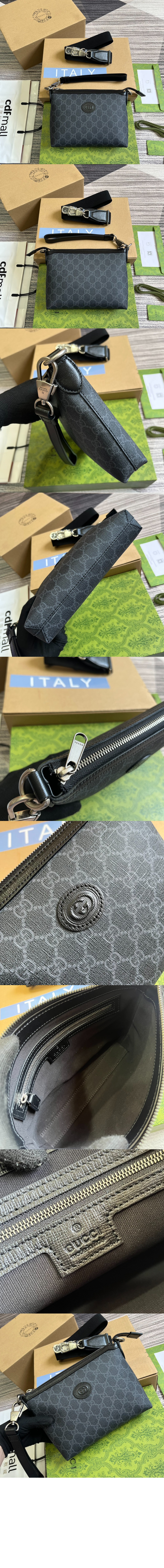 구찌 인터로킹 G 메신저백 760021