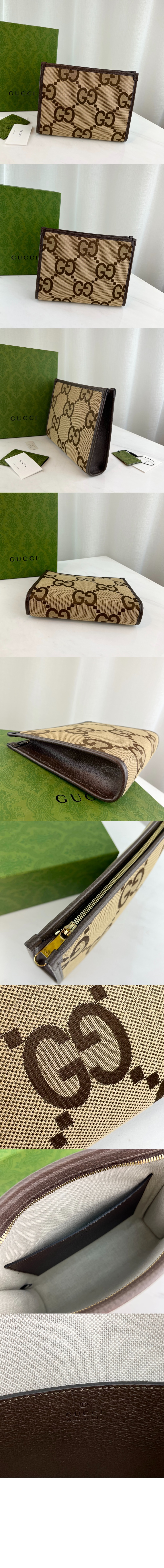 구찌 점보 GG 클러치 699318