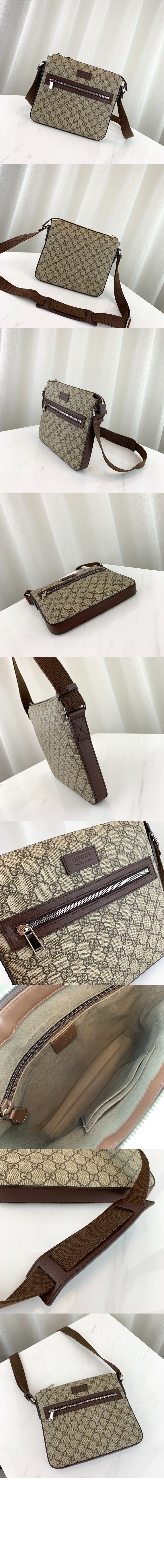구찌 GG 엠보스 스몰 메신저백 406410