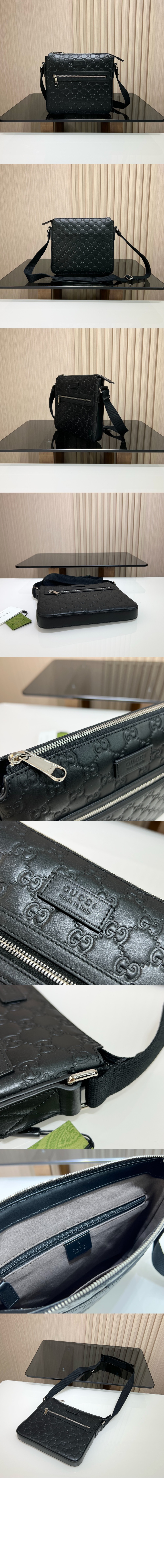 구찌 GG 엠보스 스몰 메신저백 406410
