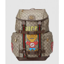 구찌 캣 프린트 스케이트보드 백팩 690999