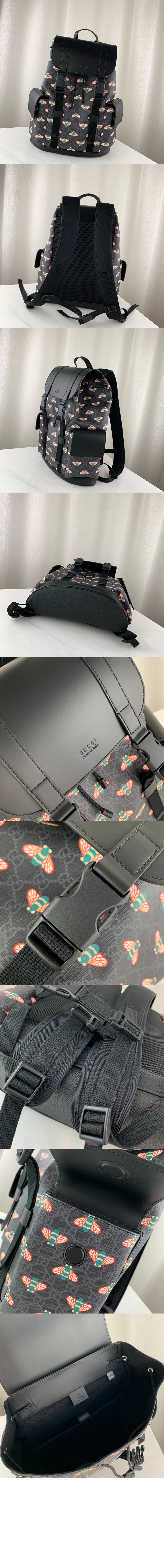 구찌 체리 프린트 미듐 토트백 703264