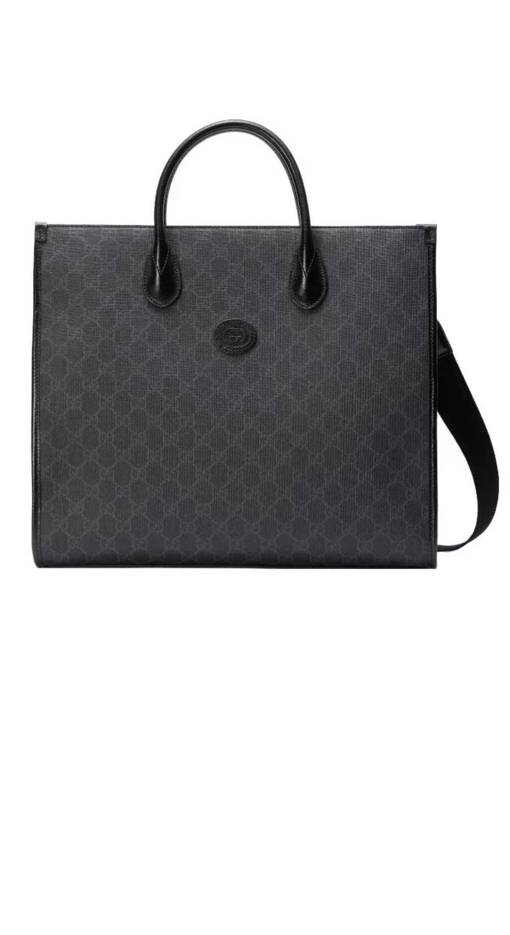 구찌 인터로킹 G 미듐 토트백 674148