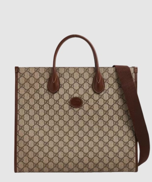 구찌 인터로킹 G 미듐 토트백 674148