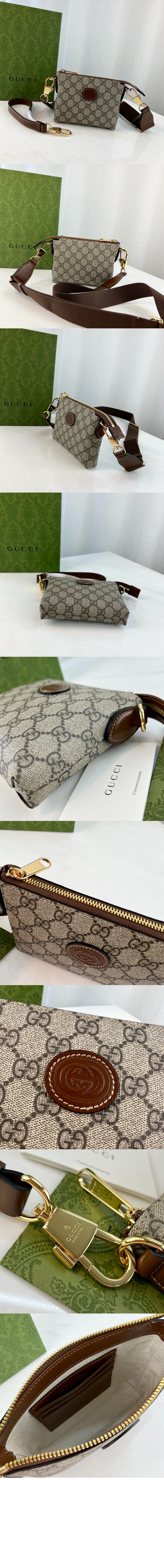 구찌 인터로킹 G 메신저백 723306