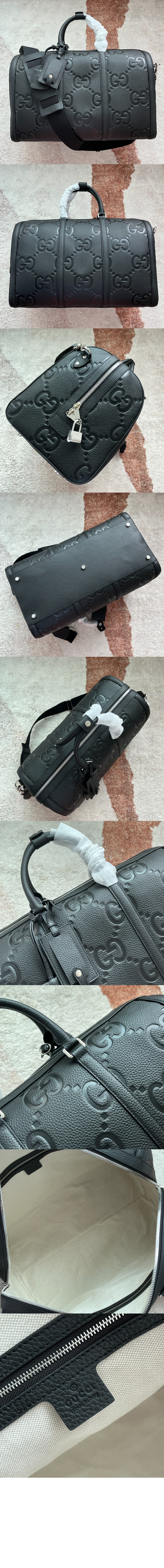 구찌 점보 GG 스몰 더플백 725282