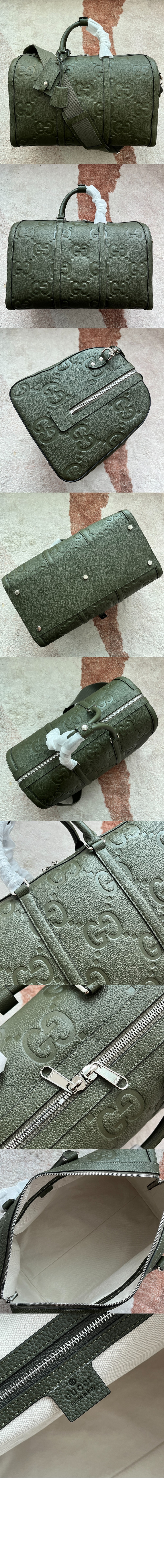 구찌 점보 GG 스몰 더플백 725282