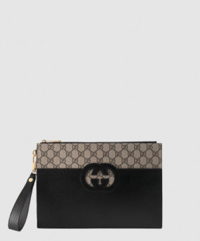 구찌 컷아웃 인터로킹 G 파우치 723320