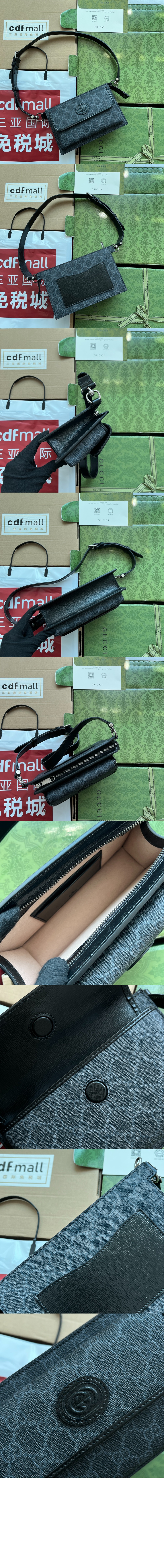 구찌 GG 인터로킹 벨트 백 746300