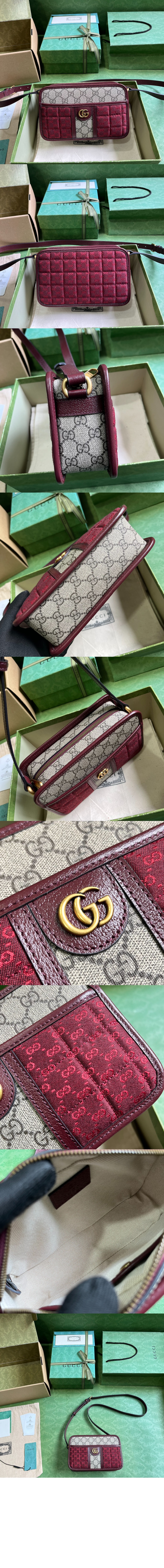 구찌 GG 캔버스 미니 숄더백 751914