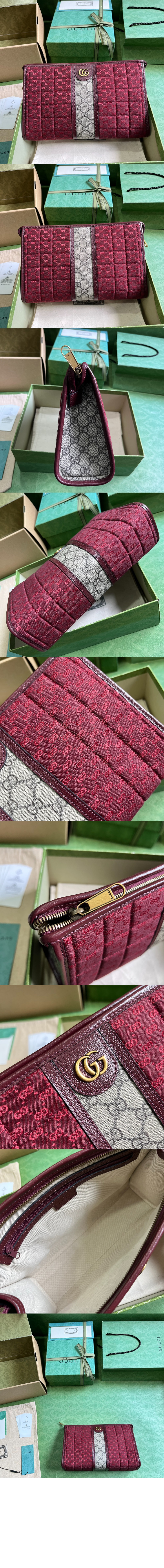 구찌 GG 캔버스 미니 클러치 751912