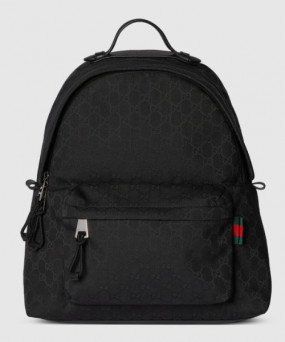 구찌 웹 디테일의 미디엄 GG 백팩 824624