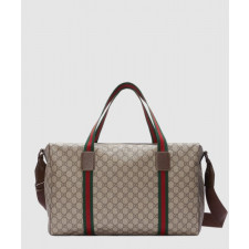 구찌 웹(WEB) 라지 더플백 758664