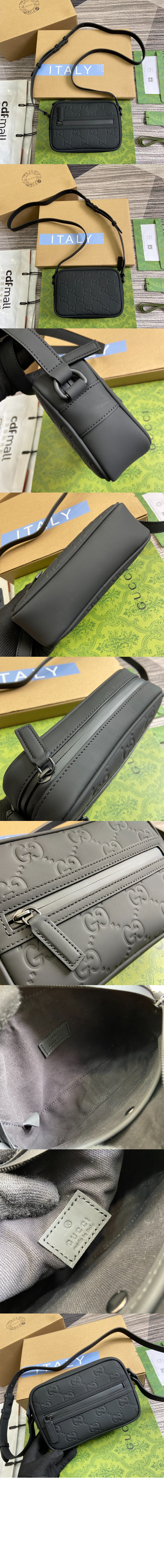 구찌 GG 러버 효과 미니 숄더백 771321