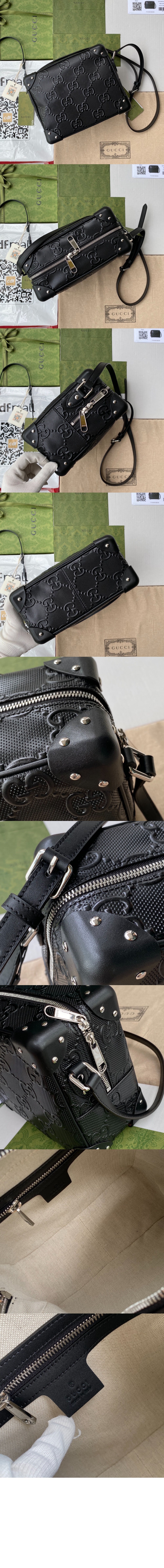 구찌 GG 엠보스 숄더백 626363